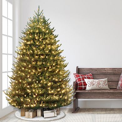 PULEO INTERNATIONAL 7.5-ft. Canadian Balsam Fir Artificial Christmas Tree