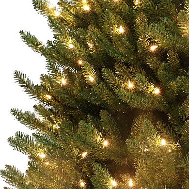 PULEO INTERNATIONAL 7.5-ft. Canadian Balsam Fir Artificial Christmas Tree