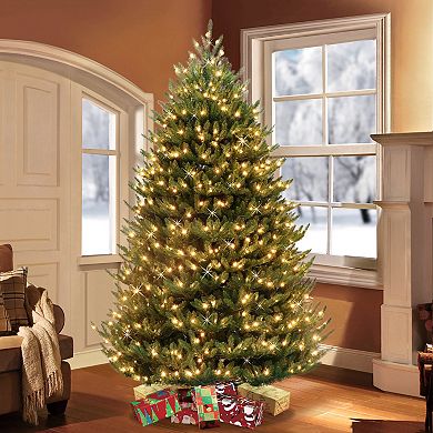 PULEO INTERNATIONAL 7.5-ft. Canadian Balsam Fir Artificial Christmas Tree