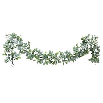PULEO INTERNATIONAL 6' x 10" Lambs Ear Garland