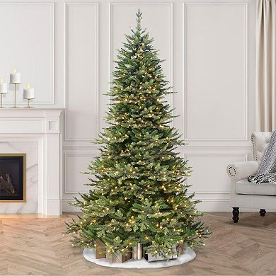 PULEO INTERNATIONAL 7.5-ft. Douglas Fir Downswept 800-Light Artificial Christmas Tree