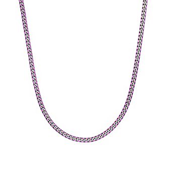 Men's LYNX Stainless Steel Curb Chain Necklace