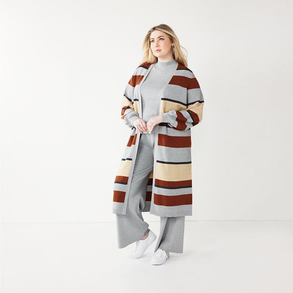 nine west duster cardigan
