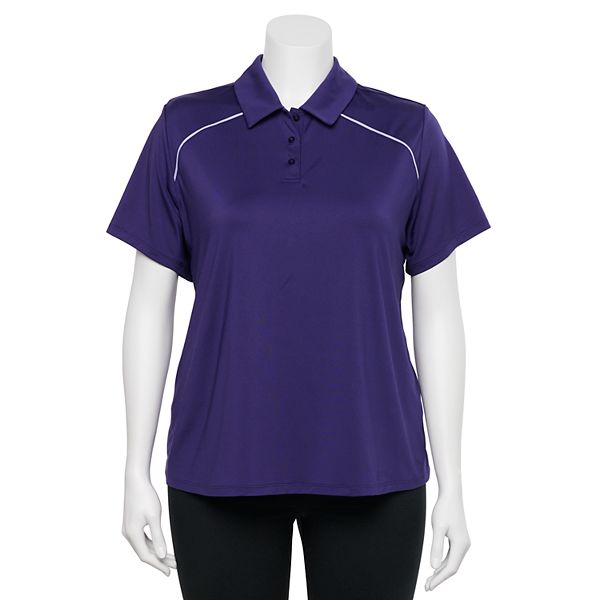 Plus Size Tek Gear Golf Polo