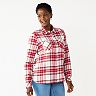 Women's Croft & Barrow® The Extra Soft Plaid Flannel Shirt