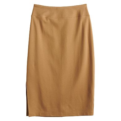 Women's Nine West Pull-On Ponte Pencil Skirt