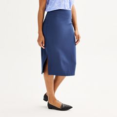 Excelled Colorblock Leather Pencil Skirt, $124, Kohl's