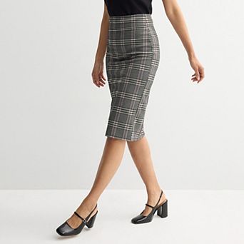 Women's Nine West Pull-On Ponte Pencil Skirt