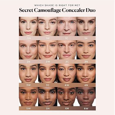 Secret Camouflage Correct and Brighten Concealer Duo Stick