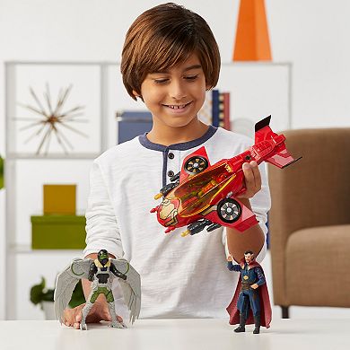 Marvel Spider-Man Spider Escape Jet Figure Set by Hasbro