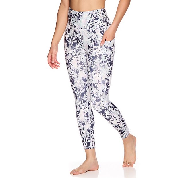 Women's Gaiam Om Floral Pocket High-Waisted 7/8 Leggings