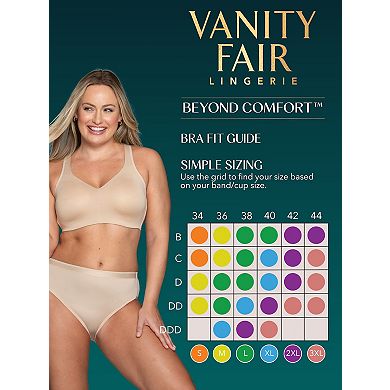 Vanity Fair® Beyond Comfort Simple Sizing Wireless Bra 72204