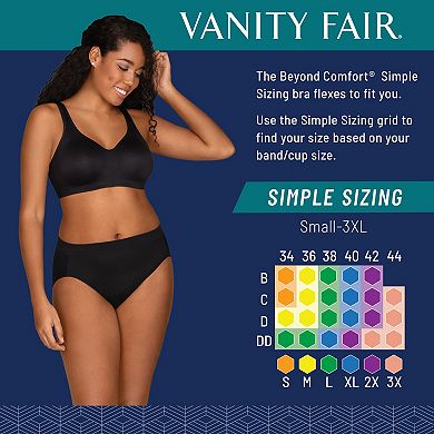 Vanity Fair® Beyond Comfort Simple Sizing Wireless Bra 72204