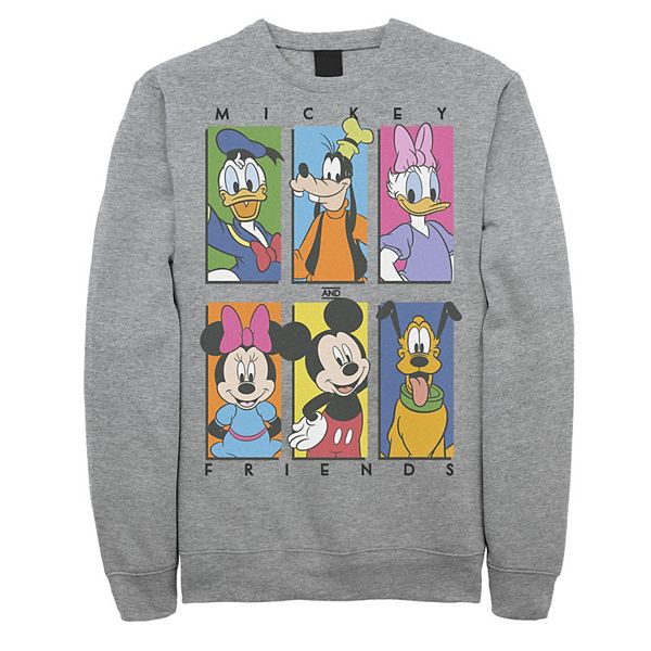 Disney's Mickey & Friends Men's Character Sweatshirt