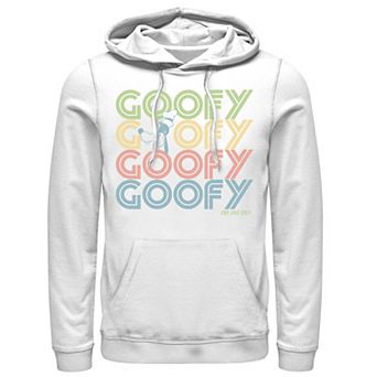 Disney's Goofy Men's Head Portrait Name Stack Hoodie