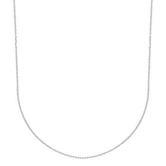PRIMROSE Sterling Silver Chain Necklace
