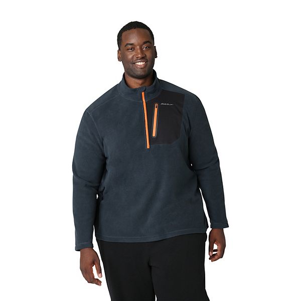 Big & Tall Eddie Bauer Cloud RegularFit QuarterZip Pullover Jacket