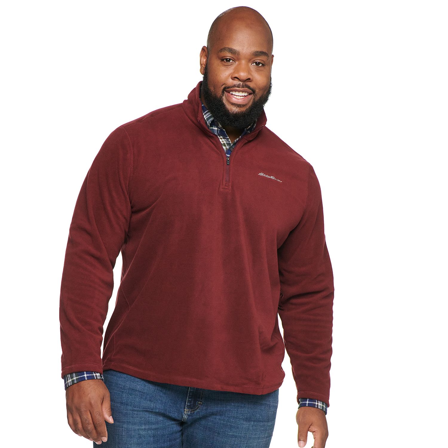 big and tall pullover windbreaker