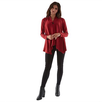 Women's AB Studio Cozy Draped Cardigan