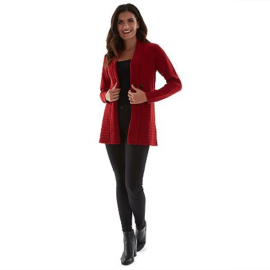 Women's AB Studio Cozy Draped Cardigan