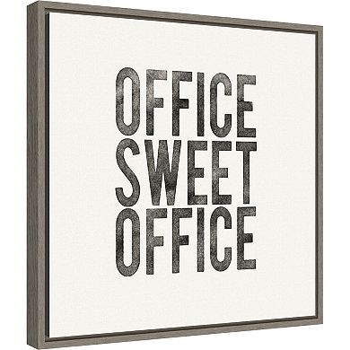 Amanti Art Work from Home I Framed Canvas Wall Art