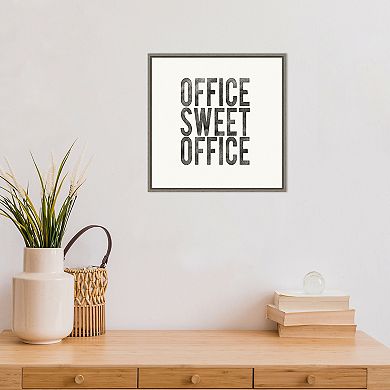 Amanti Art Work from Home I Framed Canvas Wall Art