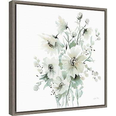 Amanti Art Secret Garden Bouquet I Framed Canvas Wall Art