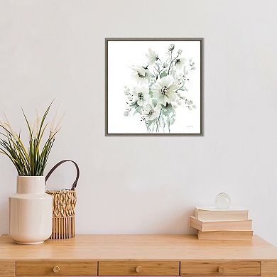 Amanti Art Secret Garden Bouquet I Framed Canvas Wall Art