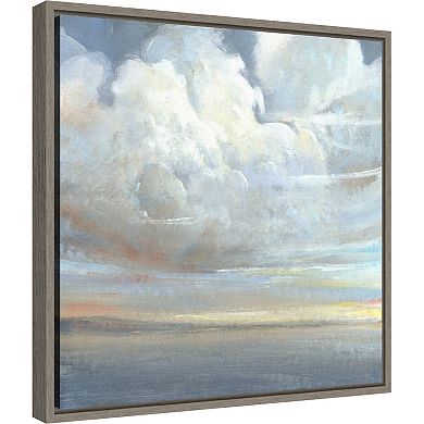 Amanti Art Passing Storm Clouds II Framed Canvas Wall Art