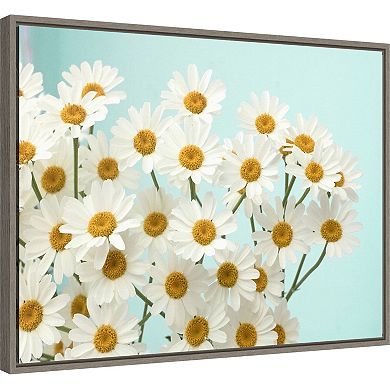 Amanti Art Daisy Love II Framed Canvas Wall Art