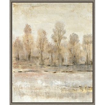 Amanti Art Peaceful Forest I Framed Canvas Wall Art