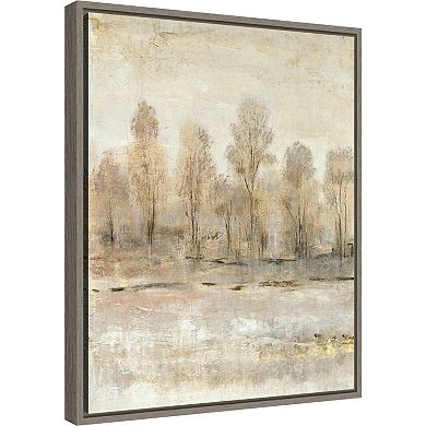 Amanti Art Peaceful Forest I Framed Canvas Wall Art