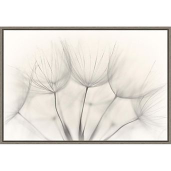 Amanti Art Floral Wisps Framed Canvas Wall Art