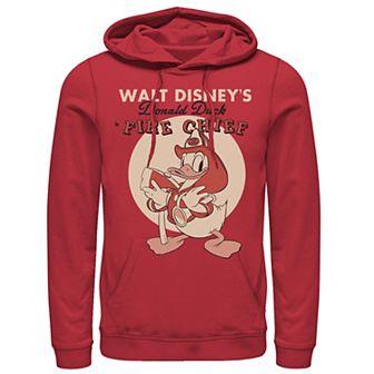 Disney's Donald Duck Men's Fire Chief Hoodie