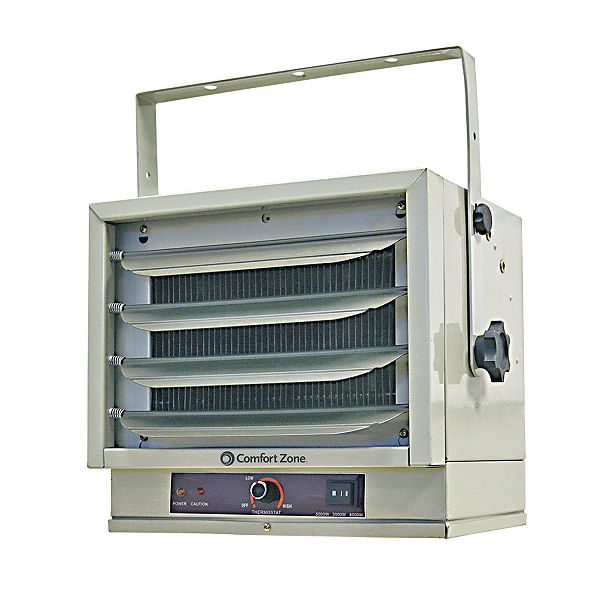 Comfort Zone Cz2 Ceiling Mount Electric Fan Forced Industrial Utility Heater