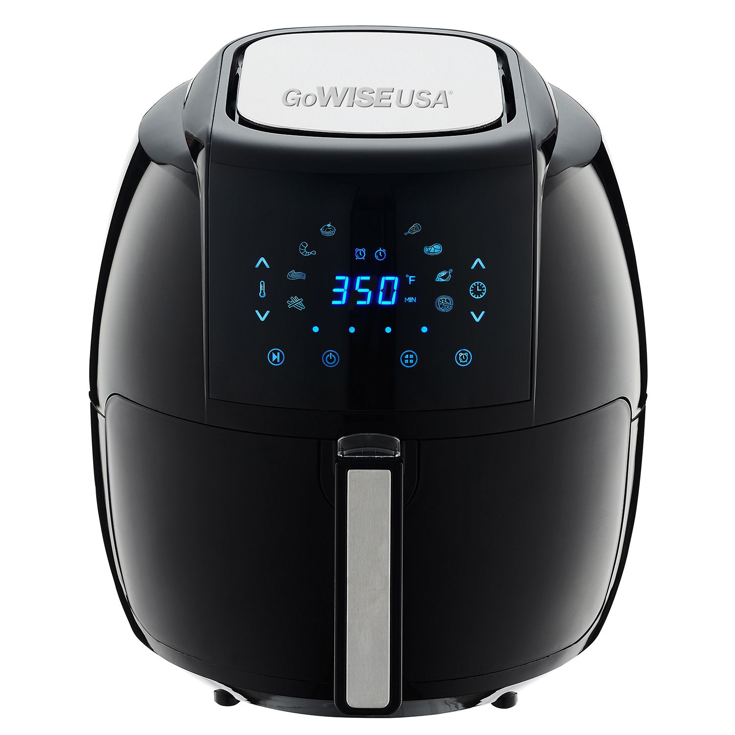 GoWISE USA 5.8 Quart 1700 Watt 8-in-1 Programmable Digital Air Fryer XL ...