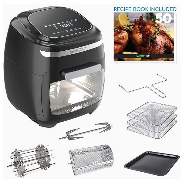 11L (11.6 Quart) Digital Air Fryer and Rotisserie