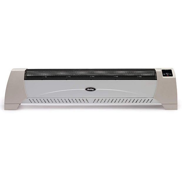 Air King 8820C Silent Room Electric 1500W Convection Floor Space Heater,  Gray