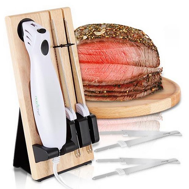  Sharp Electric Carving Knife Turkey Ham Bread Slice