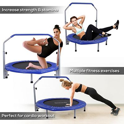 Serenelife mini trampoline hotsell