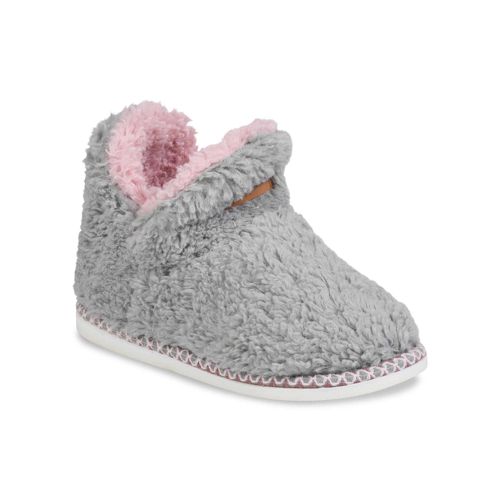 GaaHuu® Berber Womens Slipper Boots, Size: Large, Grey