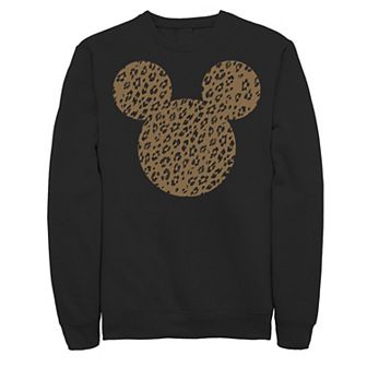 Disney's Mickey & Friends Mickey Mouse Cheetah Print Men's Sweatshirt
