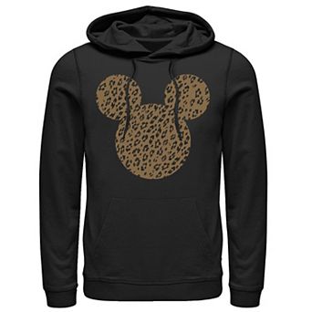 Disney's Mickey & Friends Mickey Mouse Cheetah Print Men's Hoodie