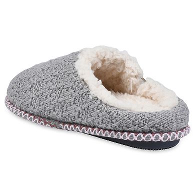 GaaHuu® Textured Knit Women's Clog Slippers