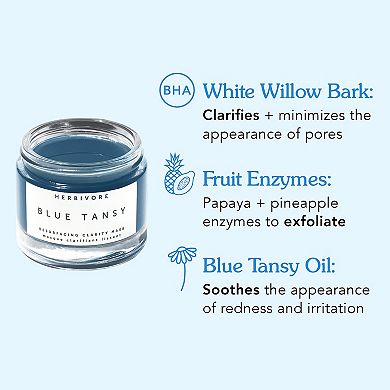 Blue Tansy BHA and Enzyme Pore Refining Mask