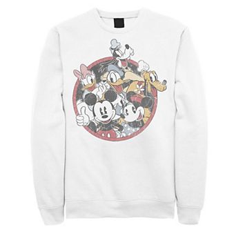 Disney's Mickey & Friends Men's Classic Group Shot Sweatshirt