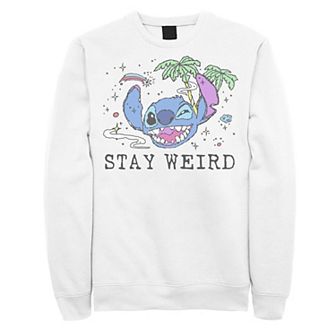 Disney's Lilo & Stitch Stay Weird Stitch Men's Sweatshirt