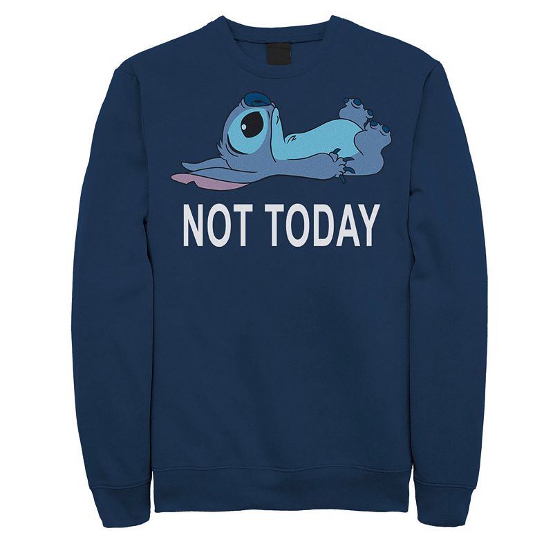 Disney's Lilo & Stitch Men's Not Today Stitch Sweatshirt, 
