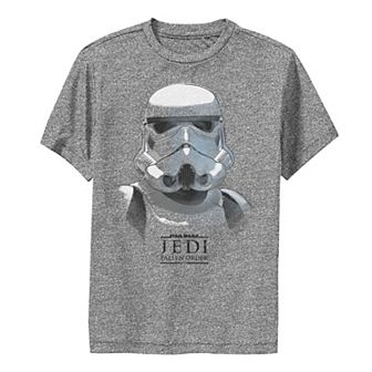 Boys 8-20 Star Wars Jedi: Fallen Order Stormtrooper Portrait Performance Graphic Tee