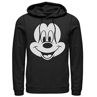 Disney's Mickey Mouse Men's Large Face Hoodie